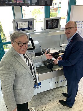 Drehen ganz einfach mit GDW Johannes von Hebel an der GDW Drehmaschine