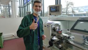 GDW in der Universität HAN Student der HAN ist begeistert