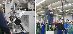 BZI Remscheid GDW Drehmaschinen in der Ausbildung