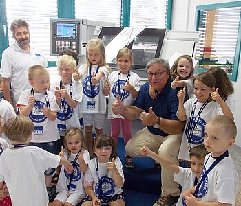 Kindergarten besucht GDW
