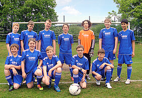 GDW Fussballmannschaft GDW Drehmaschinen Sponsor