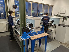 GDW-Drehmaschinen bei der SGB-SMIT Group GDW Drehmaschine in der Ausbildung