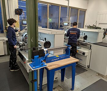 GDW Drehmaschine in der Ausbildung