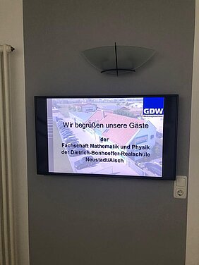 Lehrer zu Besuch bei GDW