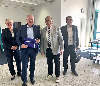 Erlanger Sparkassenvorstand bei GDW