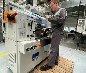 Ausbildung mit GDW Drehmaschinen
